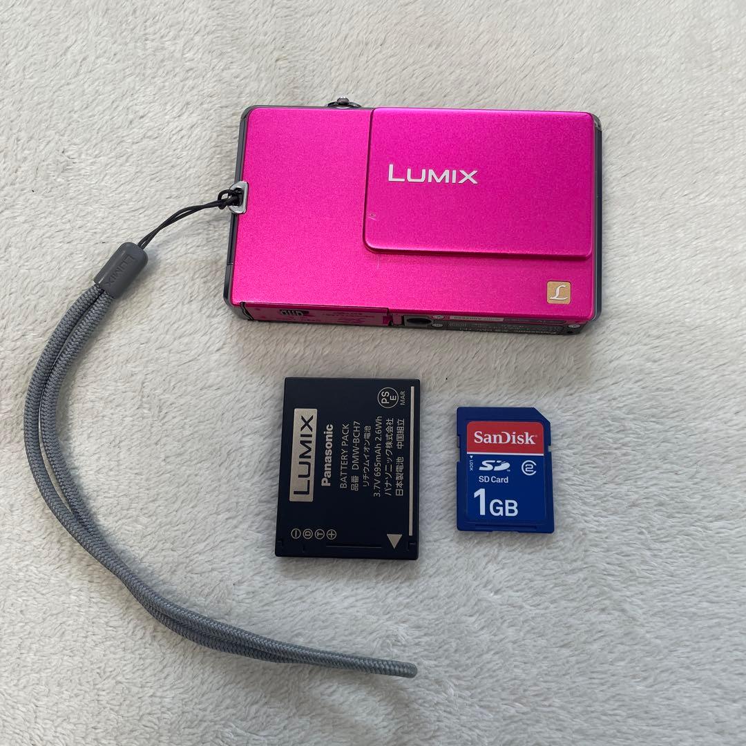 取説付　Panasonic LUMIX DMC-FP1 SDカードおまけ