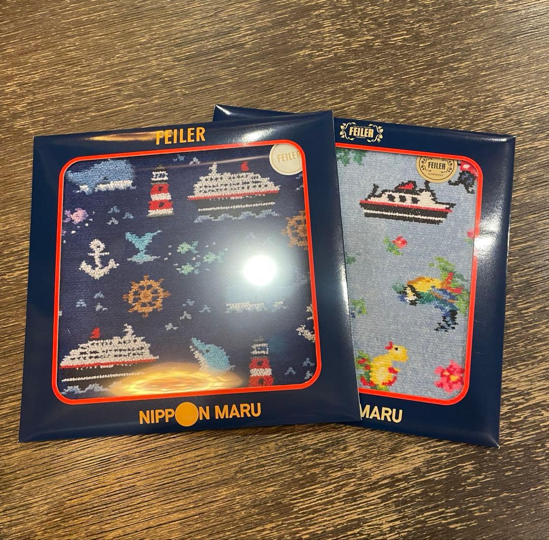 【本日3/22まで】新品未使用　限定　フェイラー　にっぽん丸　コラボ　2枚セット