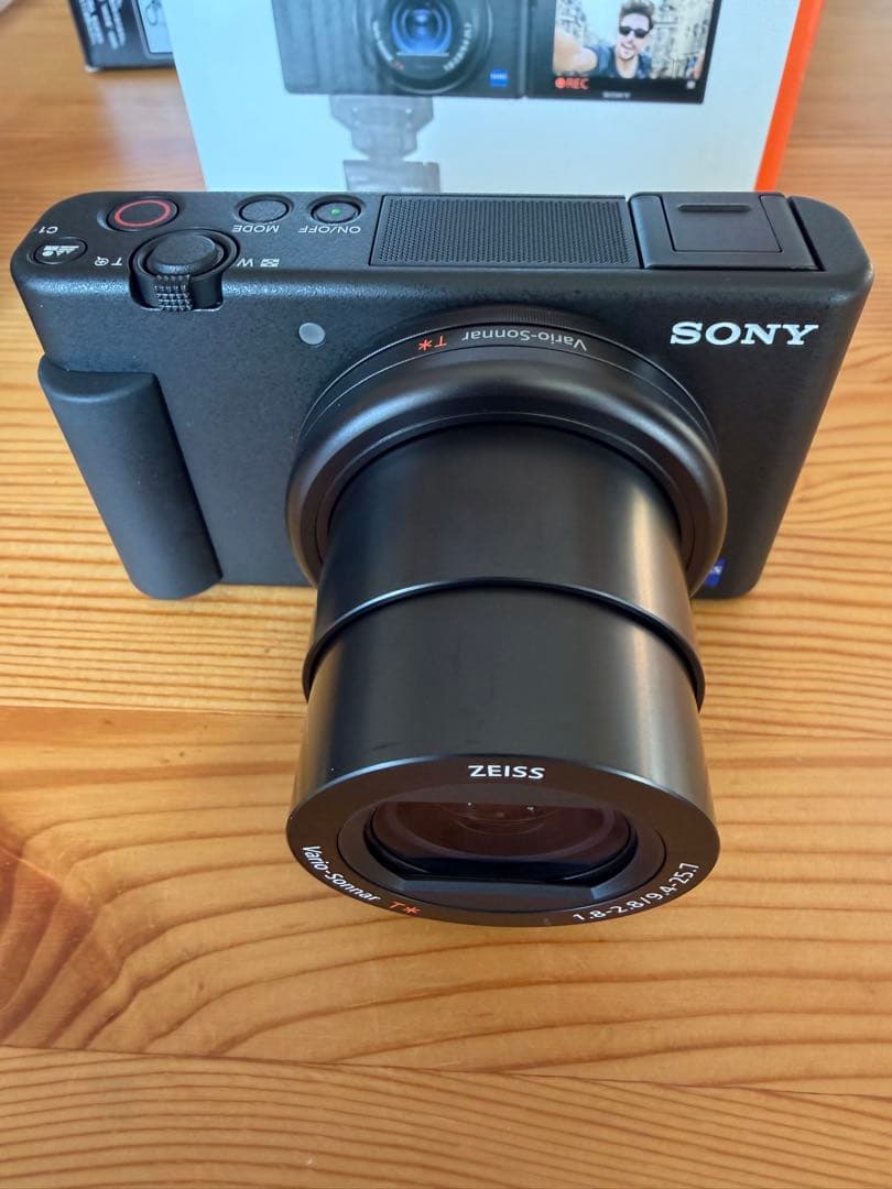 【美品】SONY VLOGCAM ZV-1G 純正充電器セット