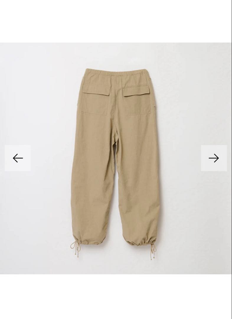 SHISHIKUI パラシュートパンツ