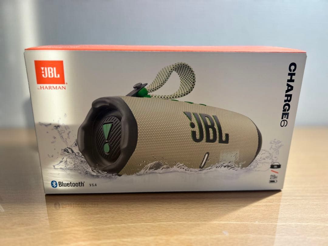 JBL Charge6 ウィンブルドングリーン箱付き