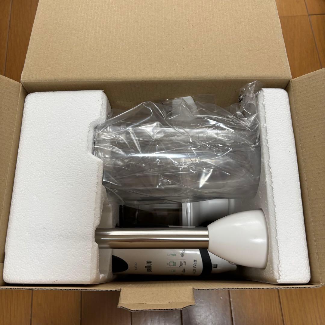 未使用　ブラウンハンドブレンダーマルチクイックプロフェッショナル