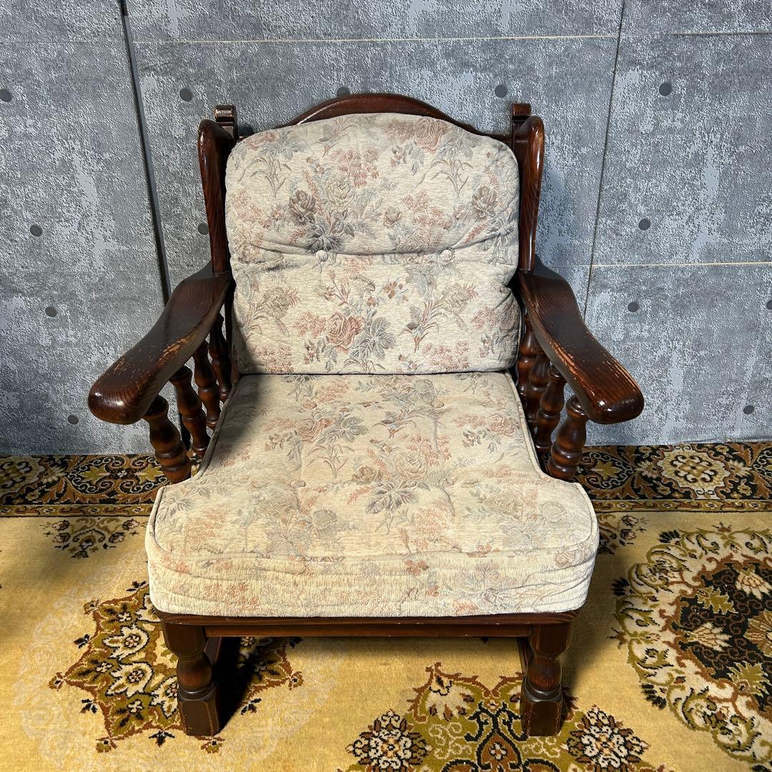 ꧁飛騨産業 HIDA꧂プロヴィンシャルリビングチェア2脚 ソファ いす イス