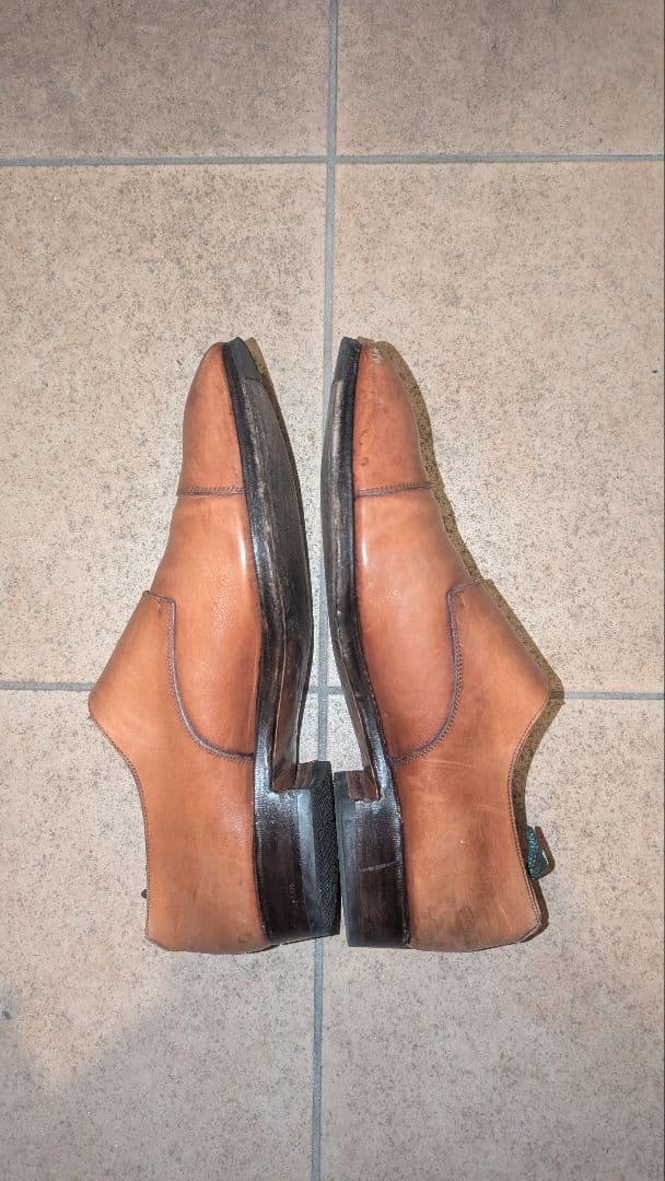 ​【シューツリー込】カルミナ ダブルモンク トレーディングポスト別注 ケア済