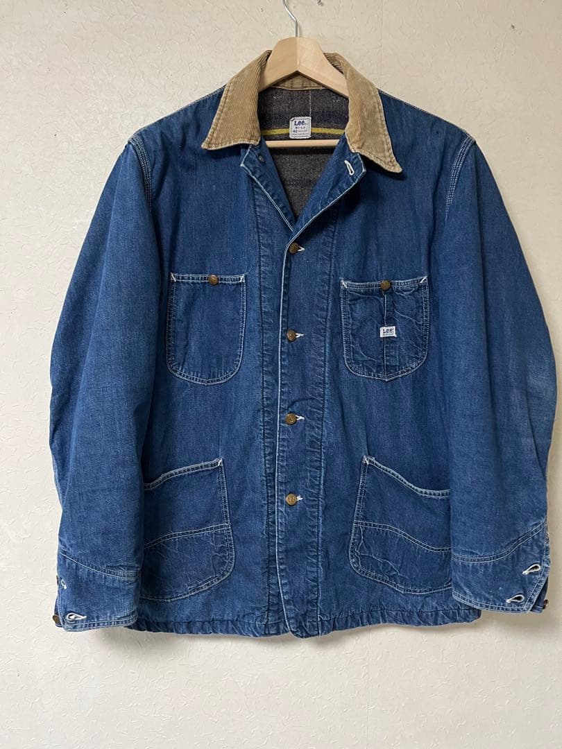 ジャケット・アウター 60s Lee 81-LJ denim chore coat 42
