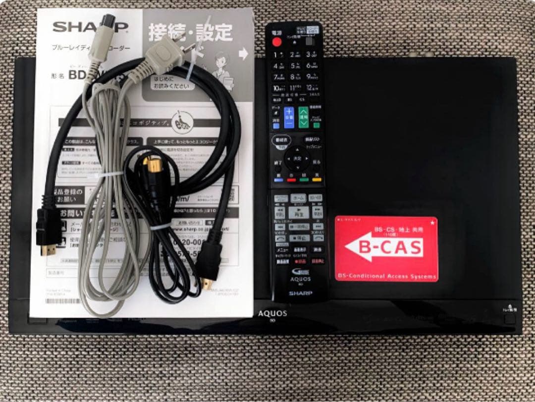 AQUOSブルーレイ BD-W515 シャープ アクオス レコーダー 同時録画