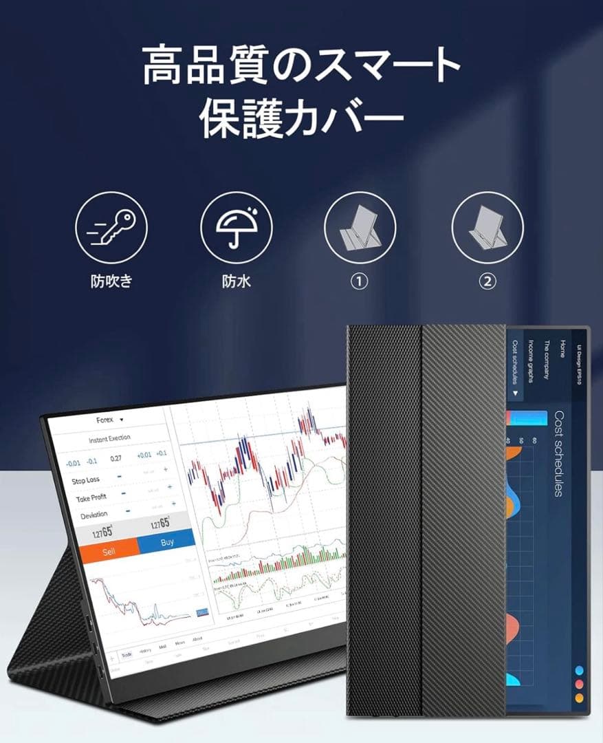 CNBANAN モバイルモニター 16インチ 2.5K解像度（2520x1680