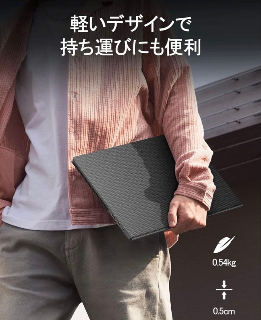 CNBANAN モバイルモニター 16インチ 2.5K解像度（2520x1680