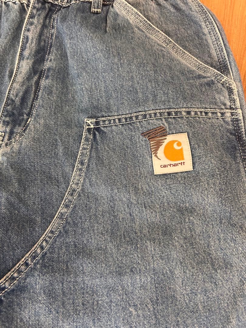 未使用CARHARTT WIP×INVINCIBLE 15 ダブルニーパンツ　S