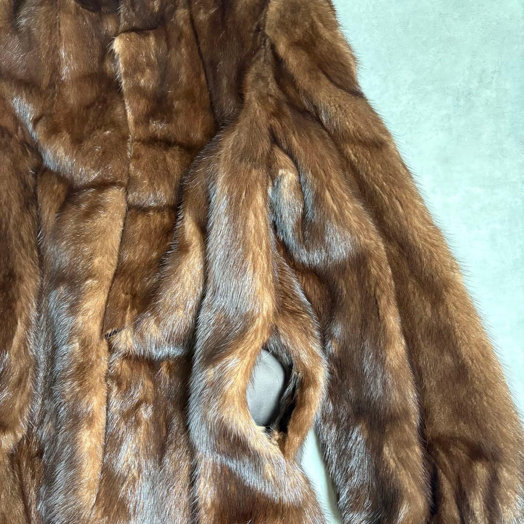 mink fur coat vintage ミンク リアルファー 高級 11号