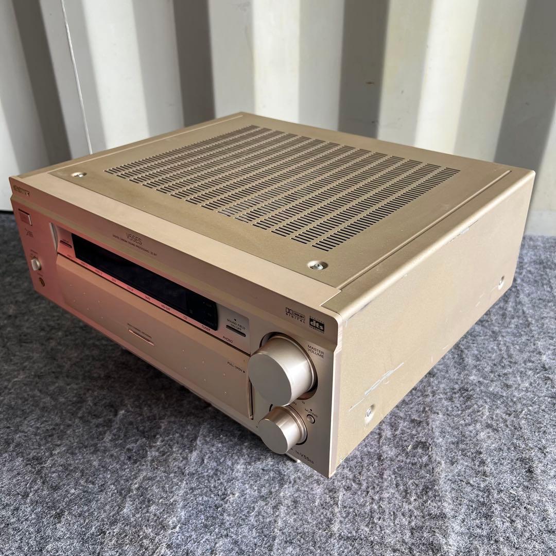 D83激安早い者勝ち✨　SONY AVアンプ V55ES ゴールド　オーディオ