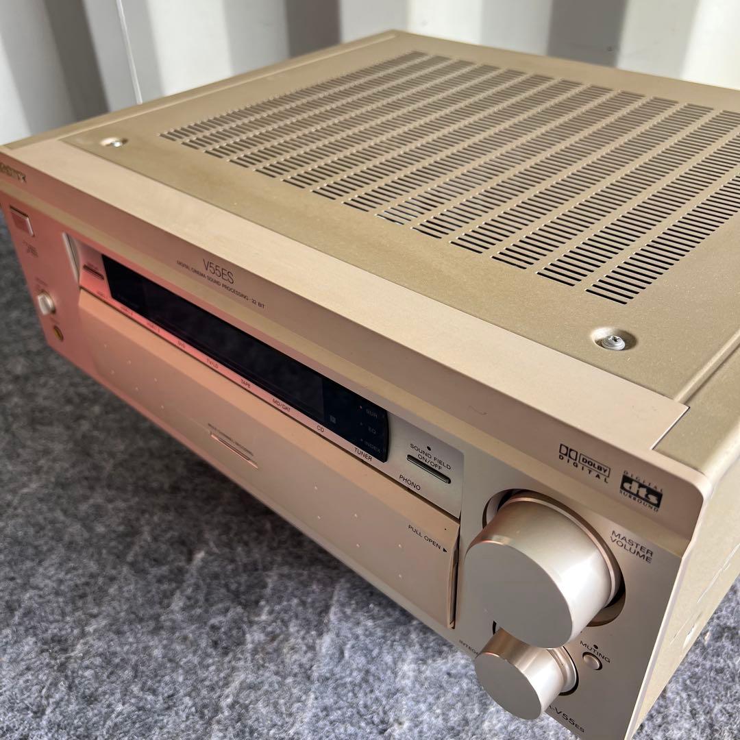 D83激安早い者勝ち✨　SONY AVアンプ V55ES ゴールド　オーディオ