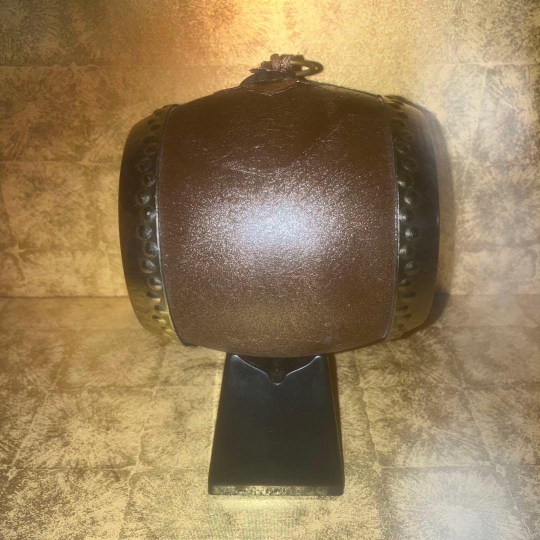 【呪物】依り代の小太鼓　縁起物　厄除け　魔除け　術反射　厄祓い　スピリチュアル