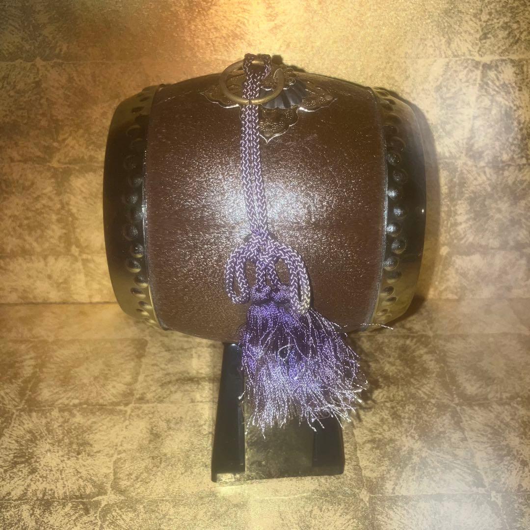 【呪物】依り代の小太鼓　縁起物　厄除け　魔除け　術反射　厄祓い　スピリチュアル