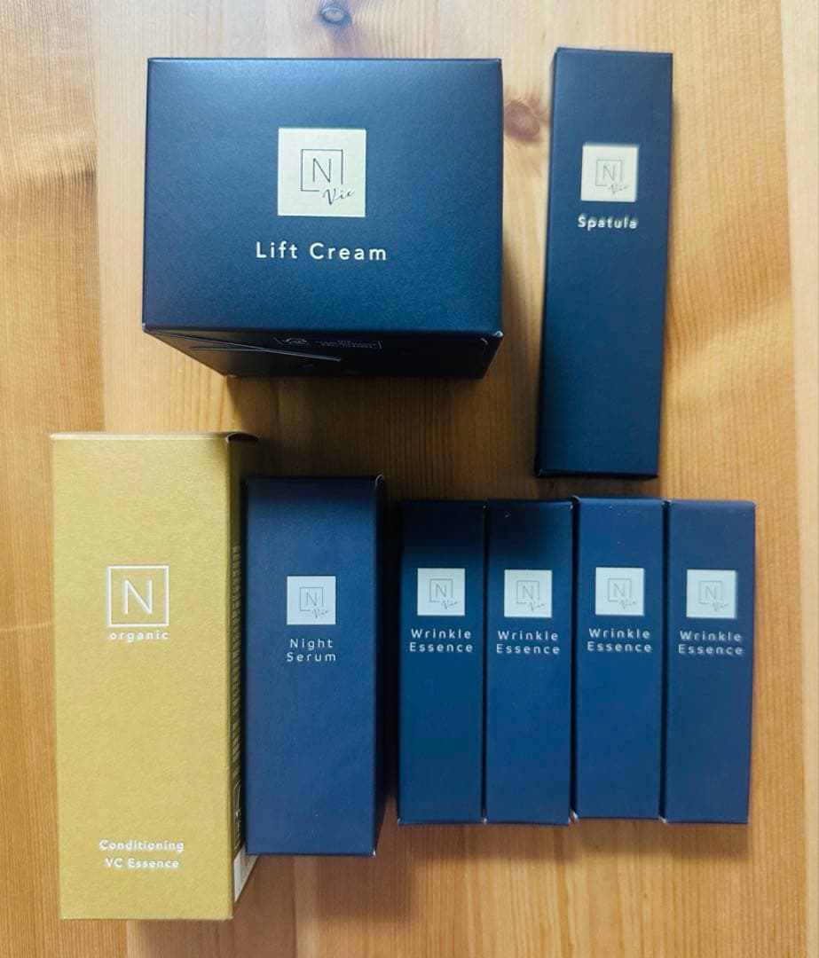NorganicVieヒアルアップリフトクリームリンクルパックエッセンスおまけ付