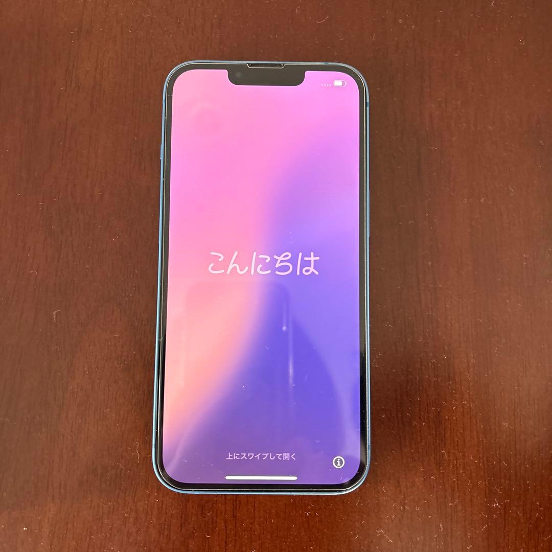 Apple iPhone 13 青 本体