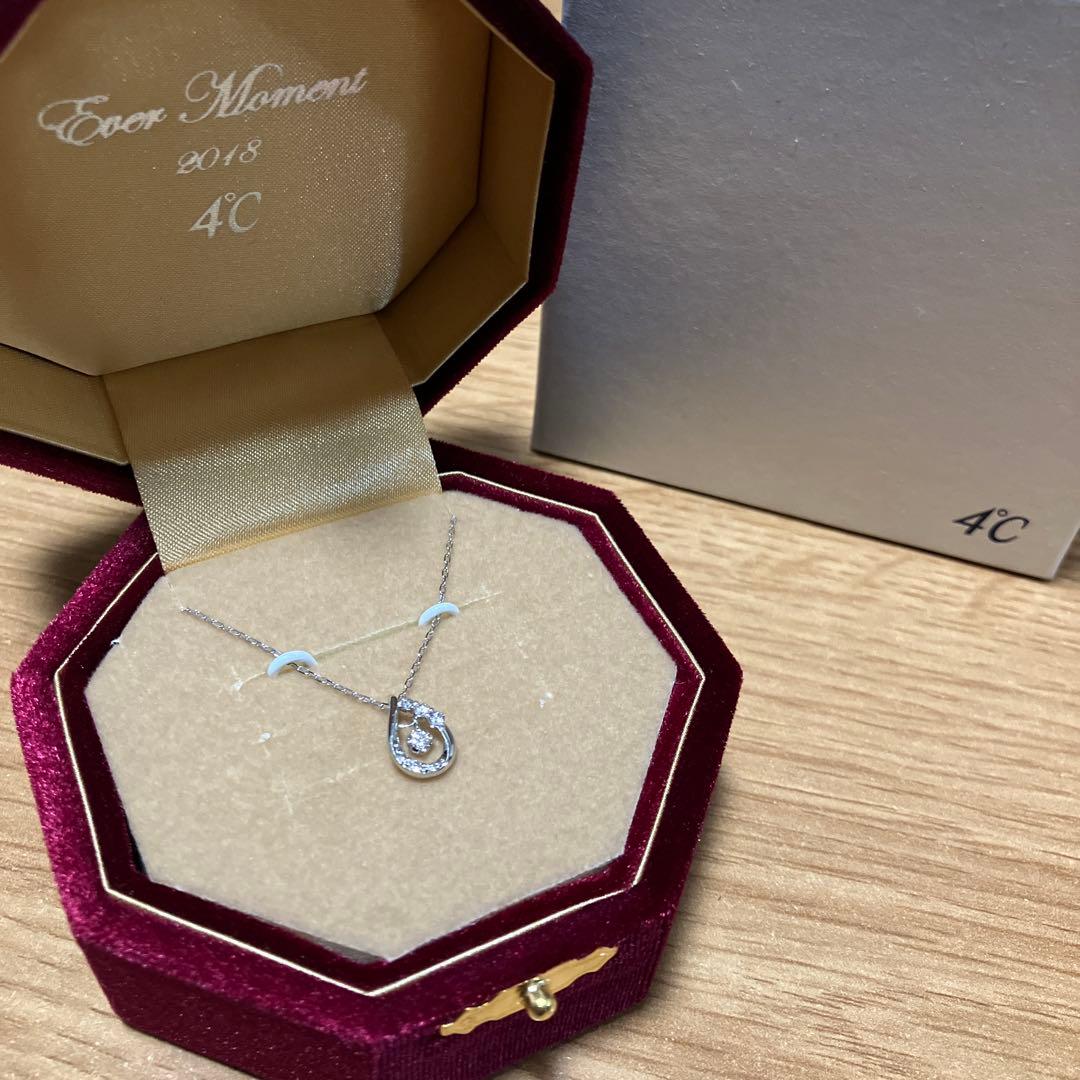 【タイムセール】12900→11900 4℃ 2018 クリスマス ネックレス