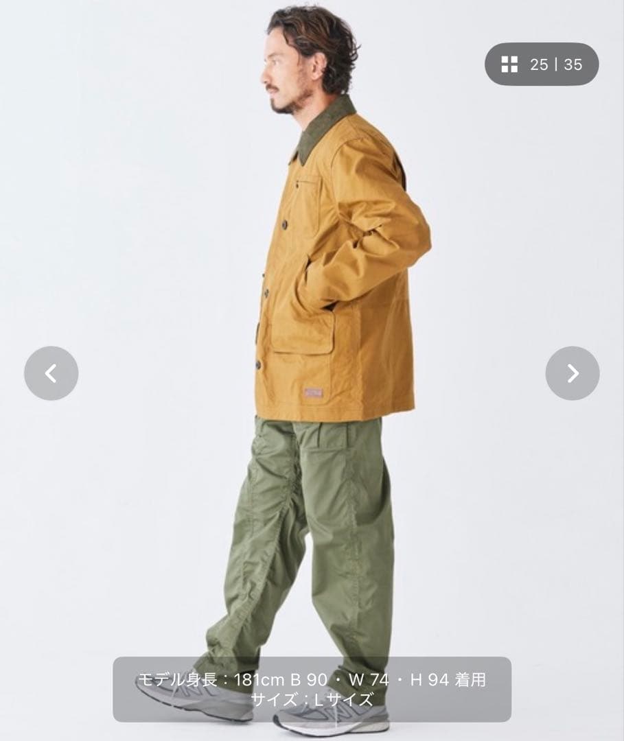 L.L.Bean 1924 フィールド・コート 米国フィット・レギュラー　M