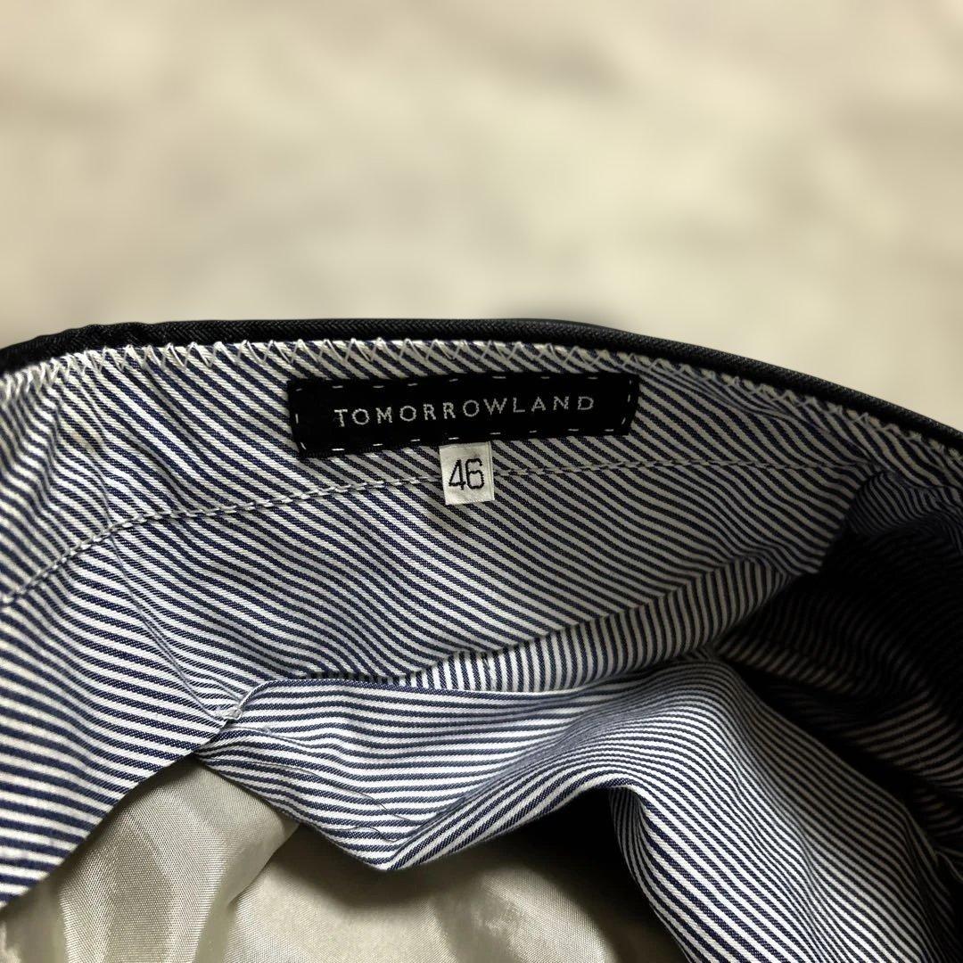 美品TOMORROWLAND Loro Pianaメンズビジネススーツサイズ46