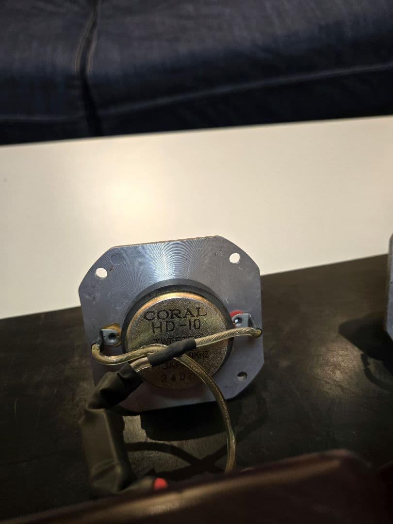 CORAL HD-10スーパーツイ－ターペア　美品