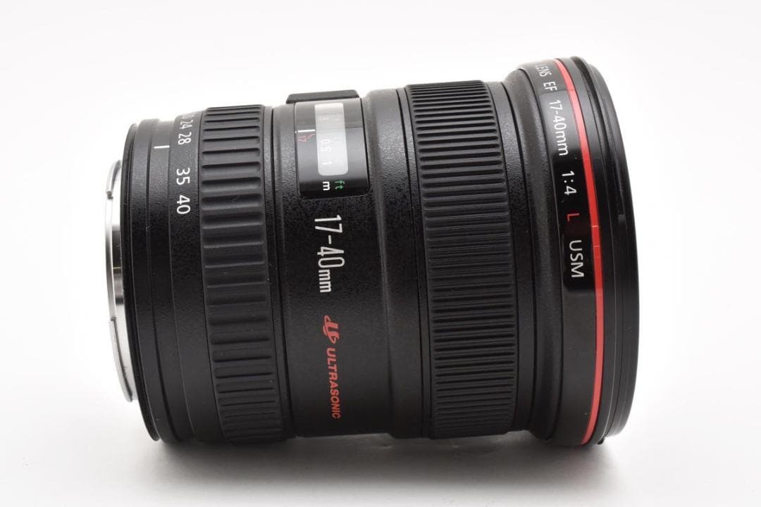 美品　フィルター付　Canon EF17-40mm F4L USM