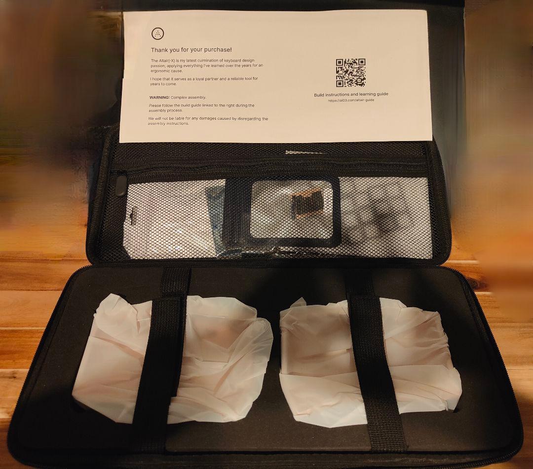 キーボード Altair-X (Rose Gold) Full kit Keycaps