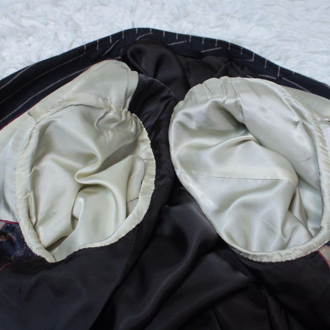 美品 ポールスミス テイラー&ロッジ 2B セットアップスーツ ストライプ L