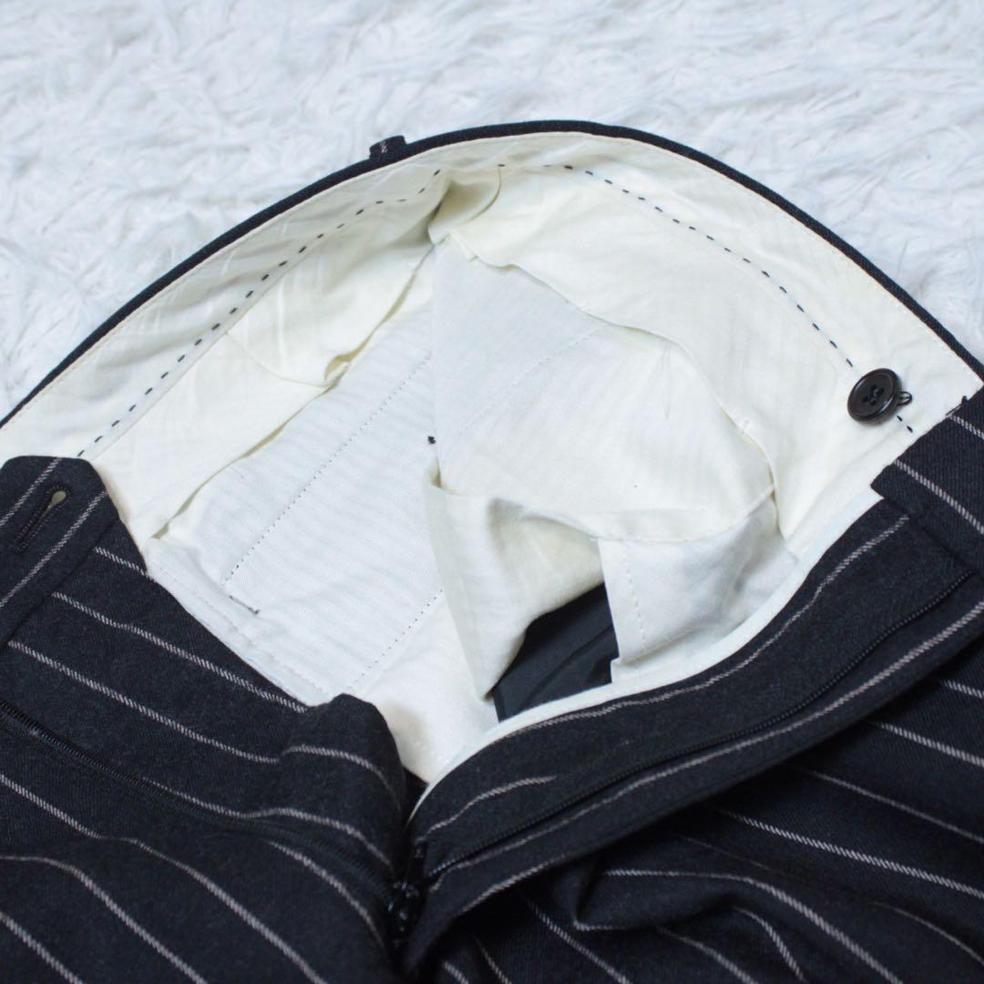 美品 ポールスミス テイラー&ロッジ 2B セットアップスーツ ストライプ L