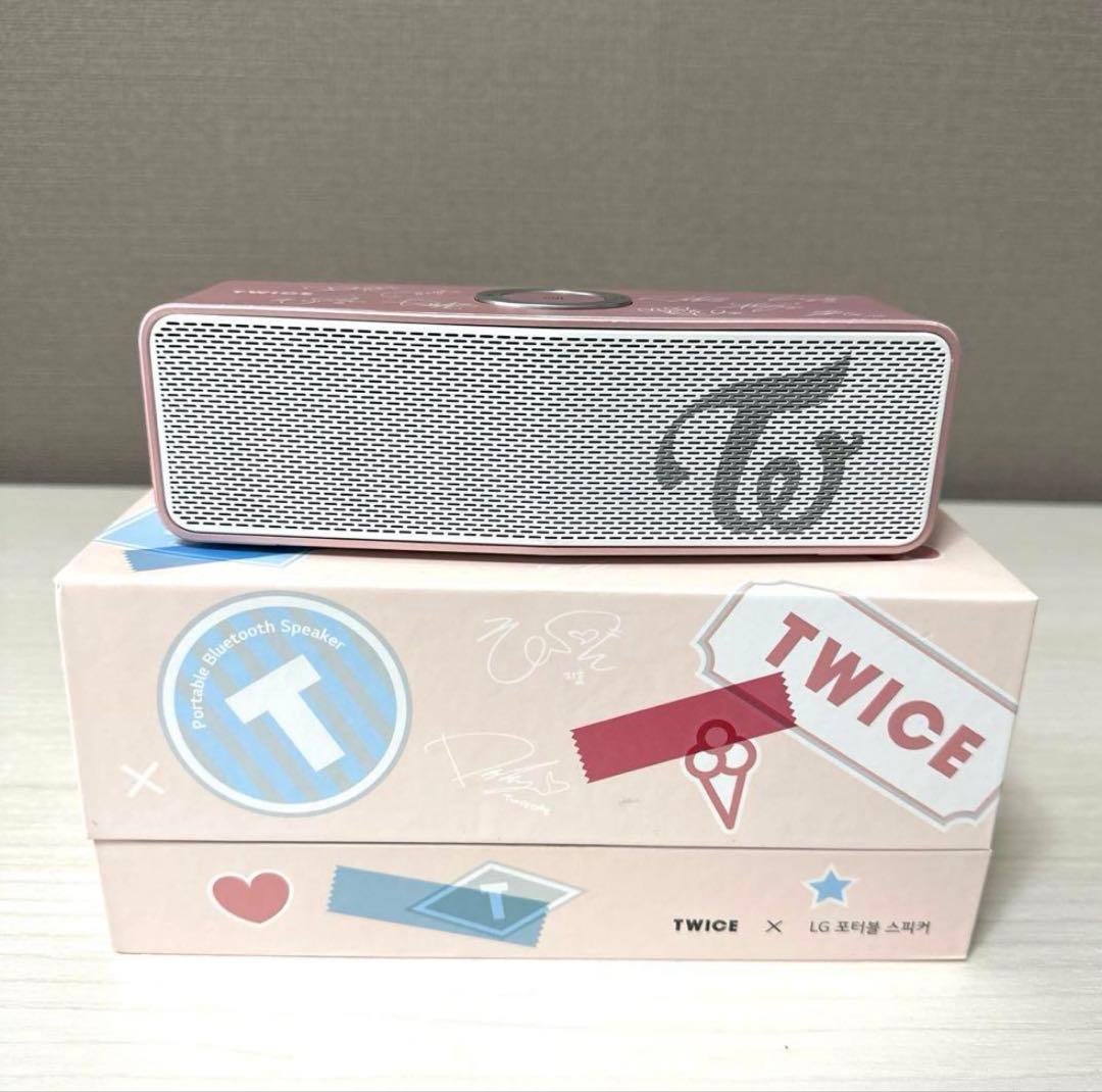 TWICE × LGコラボ Bluetoothスピーカー ワイヤレス ポータブル