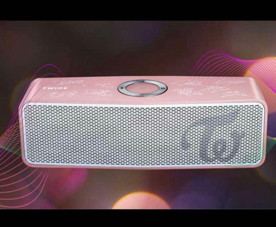 TWICE × LGコラボ Bluetoothスピーカー ワイヤレス ポータブル