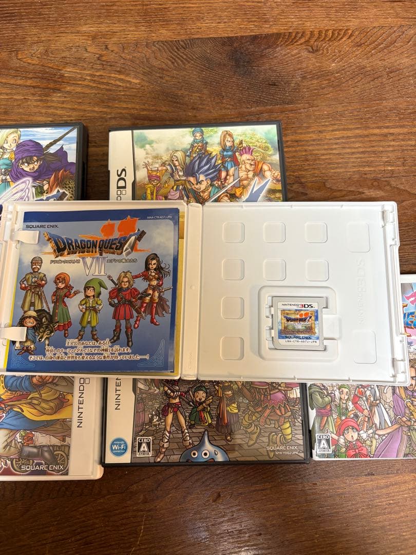 ドラゴンクエストシリーズ ソフト6本セット