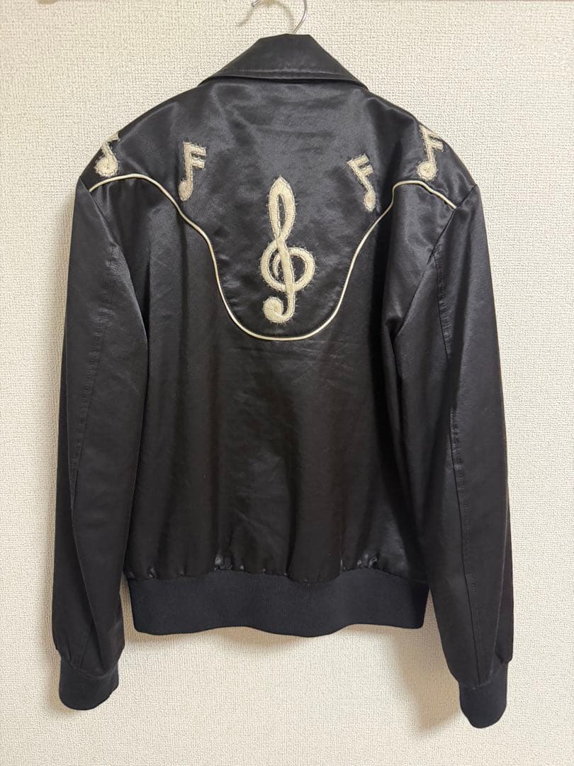 saint laurent エディ期 music note jacket