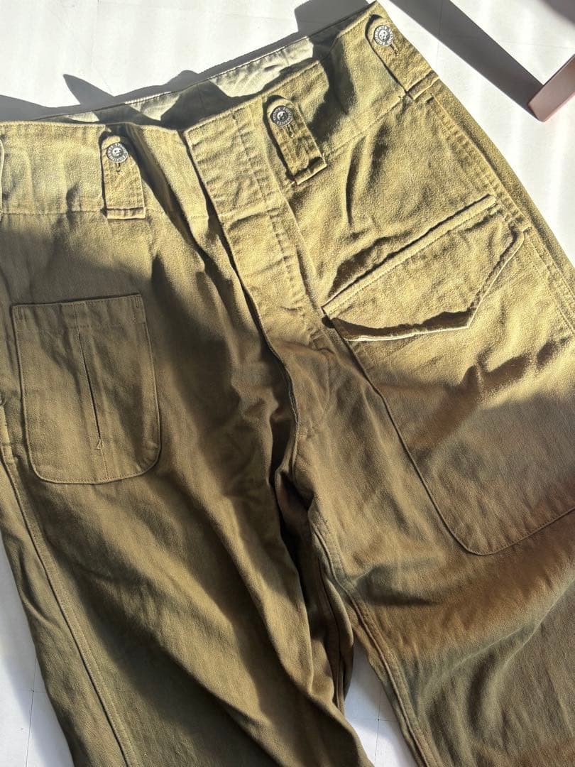 OUTIL ウティ PANTALON HAZEBROUCK 軍パン