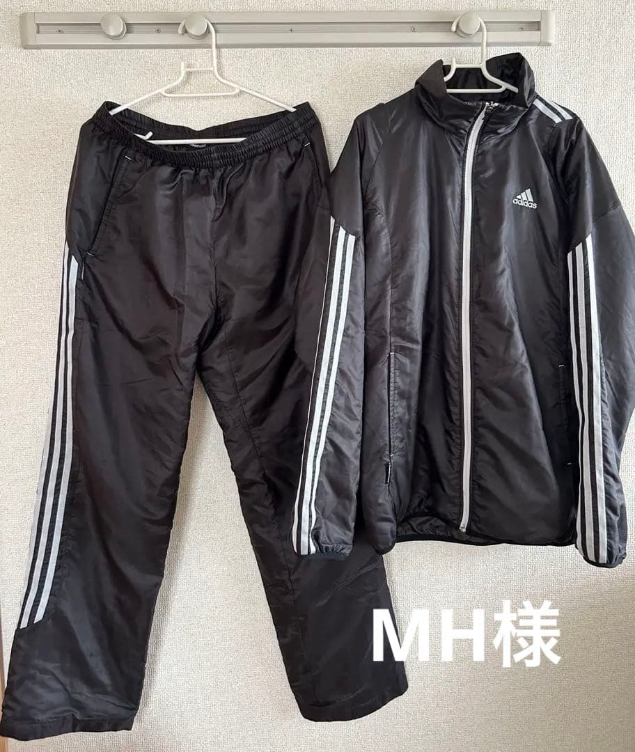 adidas ジャケット パンツ セット O 黒