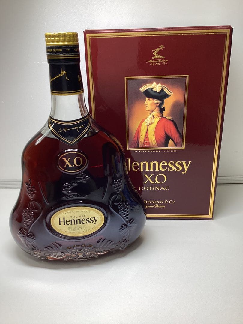 高*木様 Hennessy XO コニャック 箱入り　700ml 40度　未開栓