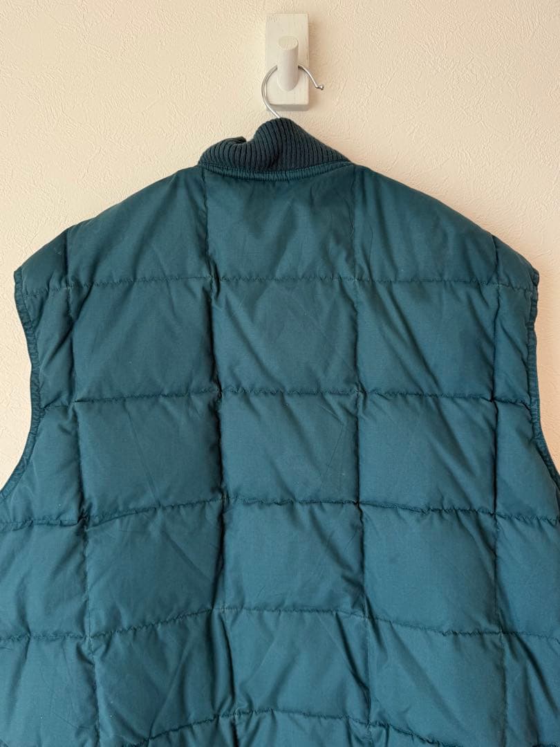 エディバウワー　80s ダウンベスト　ヴィンテージワッペン　サイズL