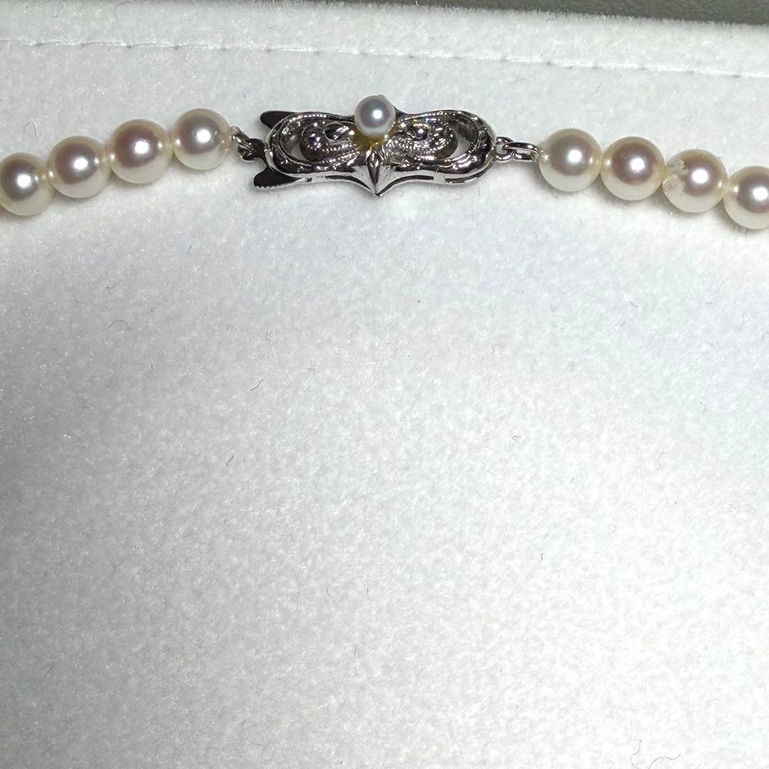 テリ良好★TASAKI 田崎真珠 アコヤ本真珠 グラデーションネックレス48cm