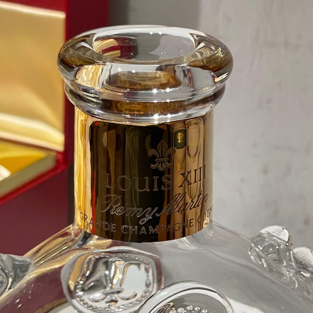 ③ Baccarat レミーマルタン ルイ13世 置物　空瓶 バカラ　箱入り