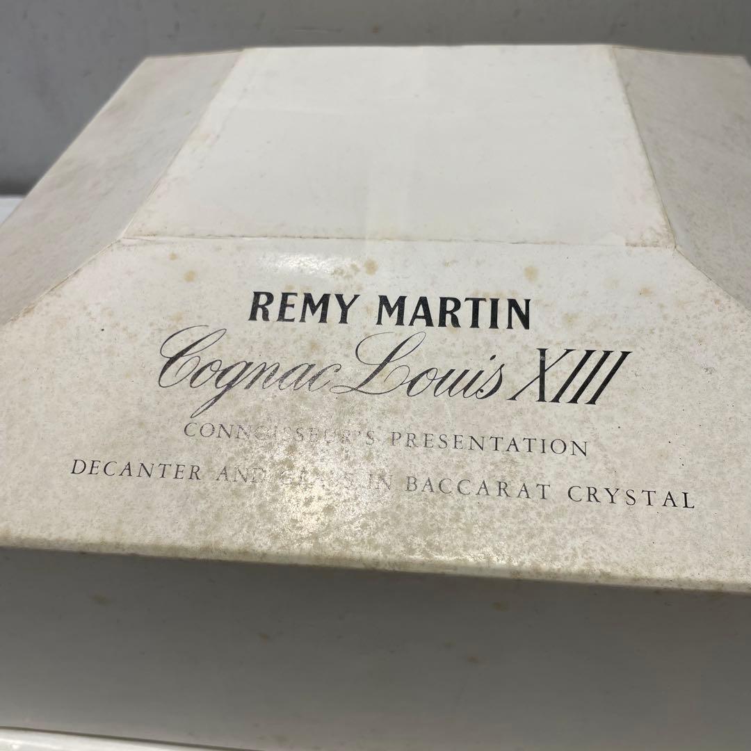 ③ Baccarat レミーマルタン ルイ13世 置物　空瓶 バカラ　箱入り
