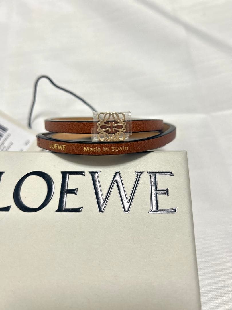 LOEWE ロエベ ツイストバングル カーフ