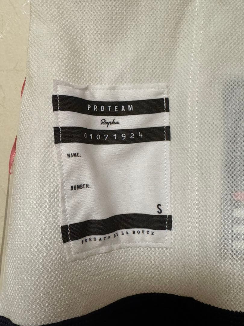 新品未使用　Rapha PROTEAM ビブタイツ S