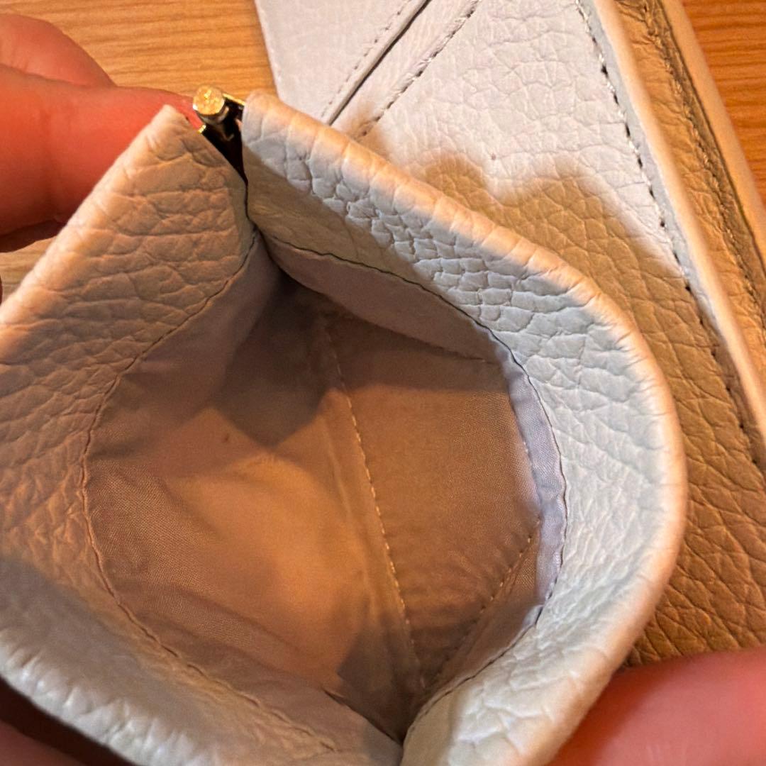 【月曜まで】objcts.io マシュマロ ストラップ一体型ウォレット 小銭入れ