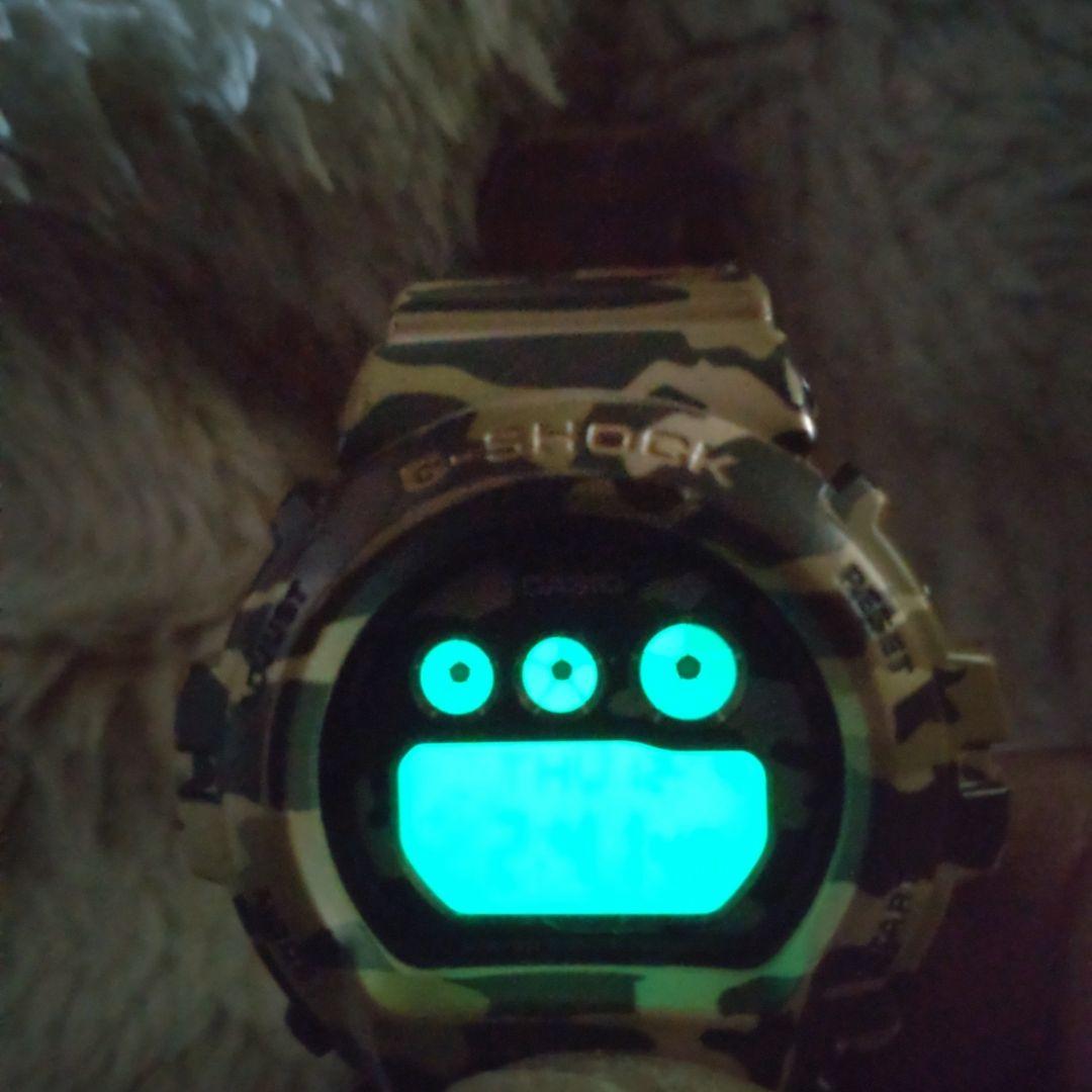 CASIO G-SHOCK 19/レア迷彩デジタル腕時計