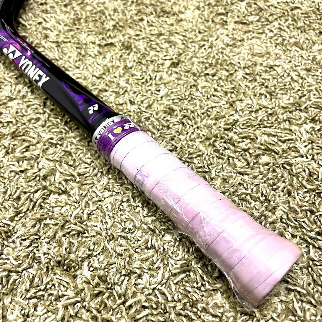 極美品　GEOBREAK 80G ジオブレイク 軟式テニスUL0 パープル