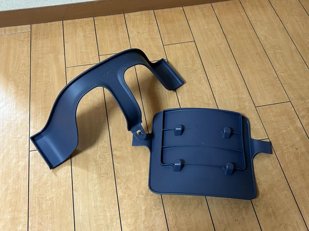 STOKKE ストッケトリップトラップ　ダークブルー（廃盤カラー)+ベビーセット