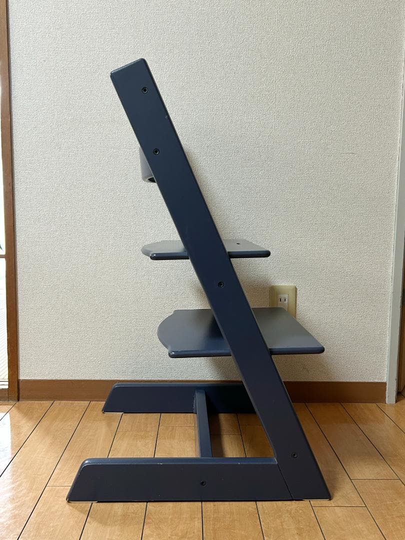STOKKE ストッケトリップトラップ　ダークブルー（廃盤カラー)+ベビーセット