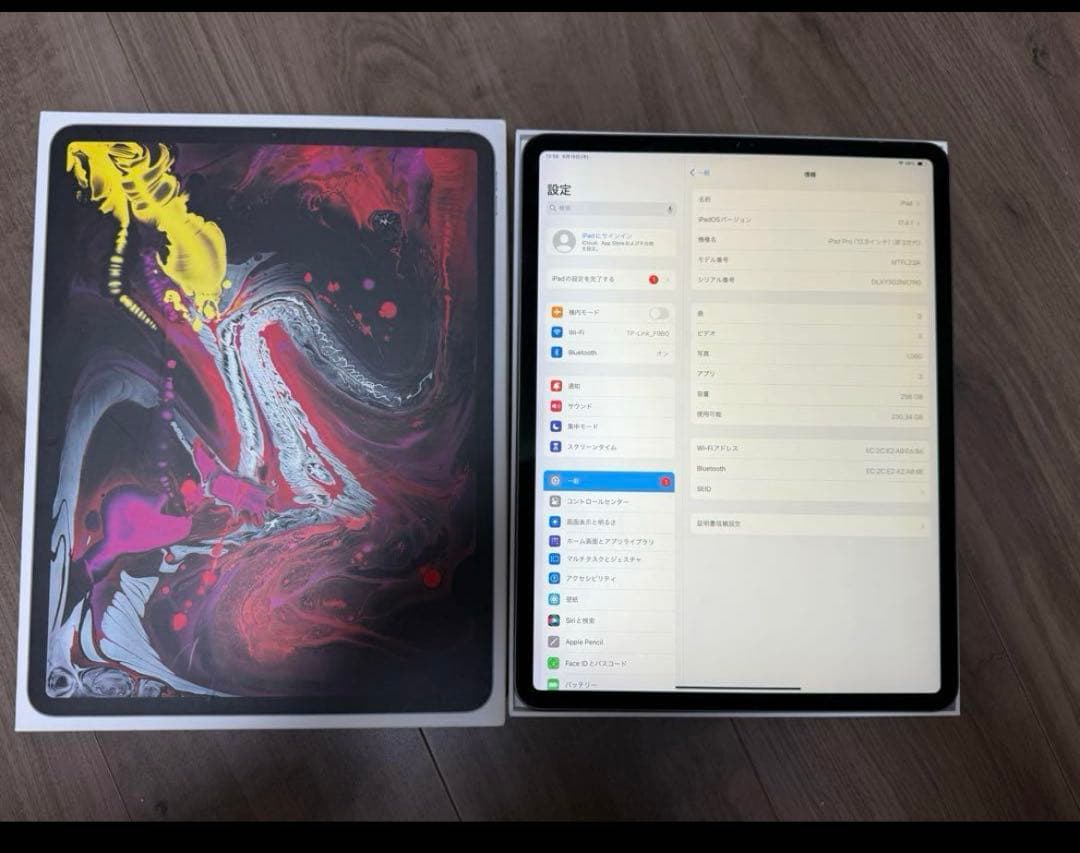あ*と様 iPad Pro (12.9インチ) 第3世代 スペースグレー 256