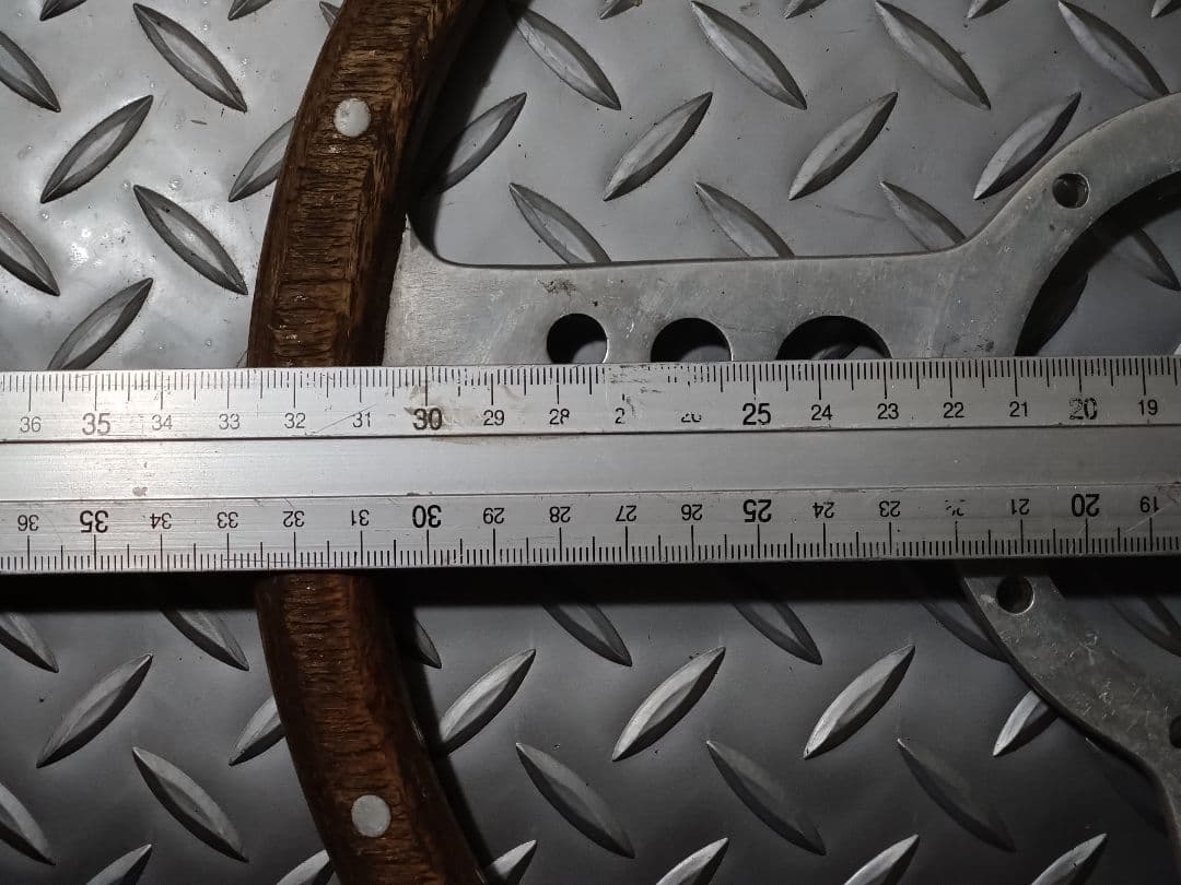 【送料込】モトリタ　MOTO-LITA 英国　ステアリング　330mm