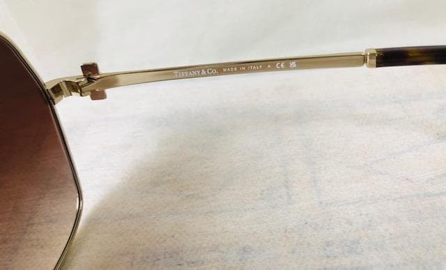 定価6.1万ティファニーTiffany&Coサングラス眼鏡メガネめがね国内正規品