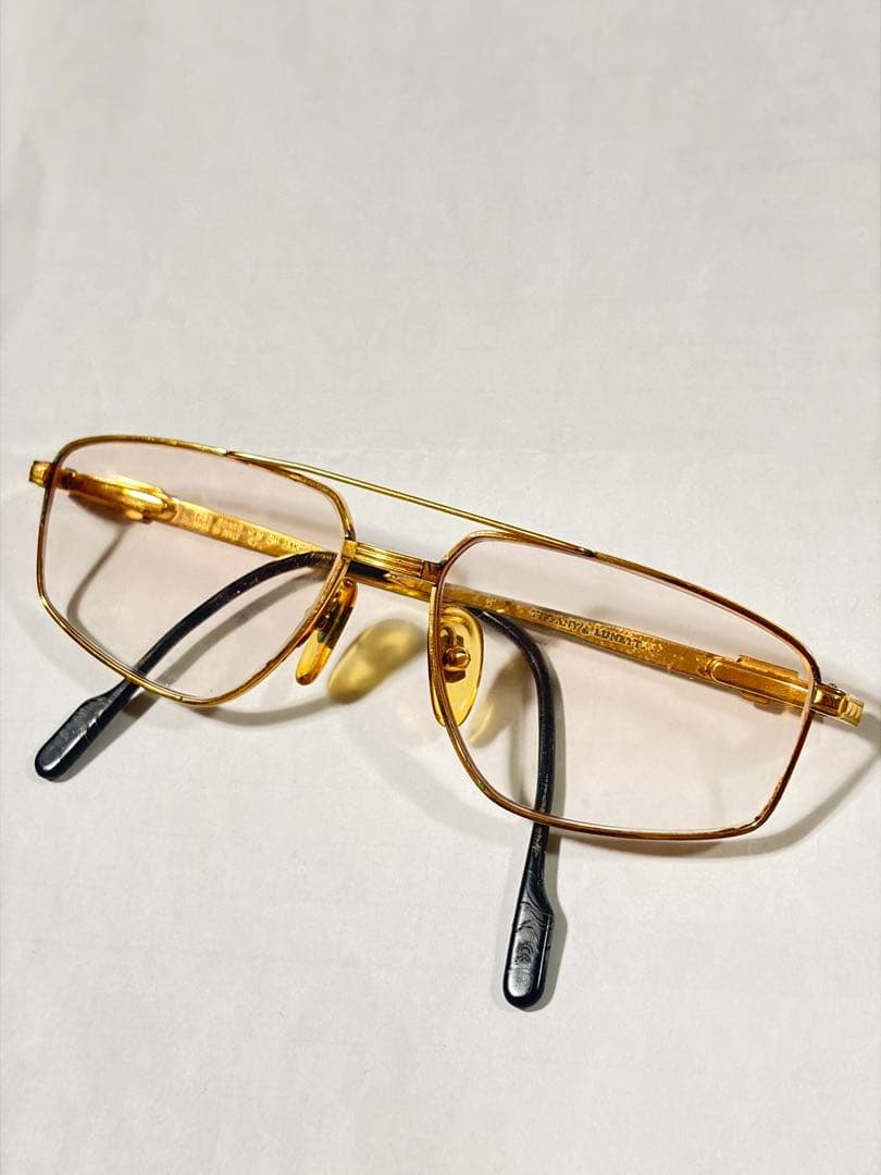 小物 Tiffany LUNETT 23k gold sunglasses